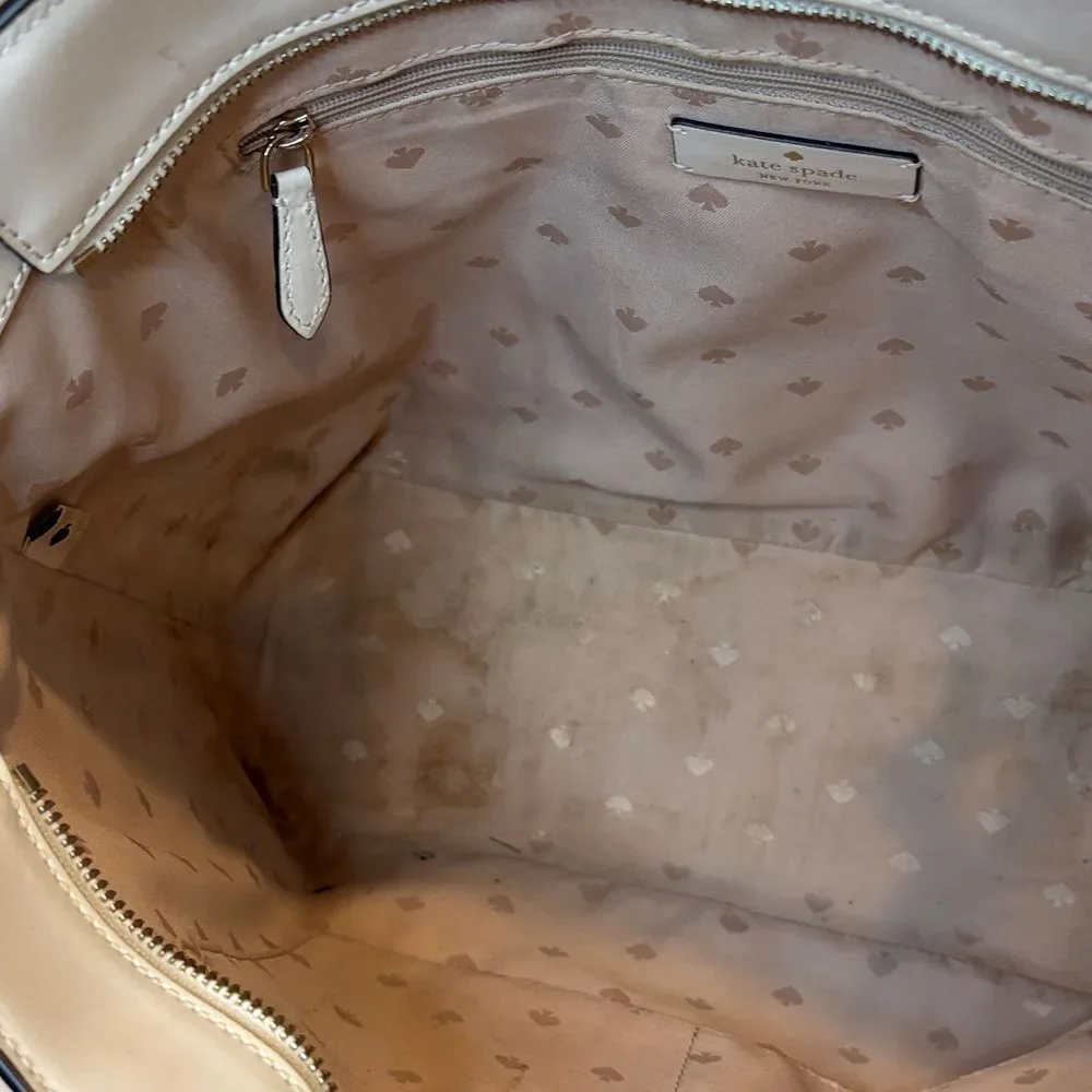 Kate Spade Bag Purse Handbag Leather Breanna Large Tote Pocketbook